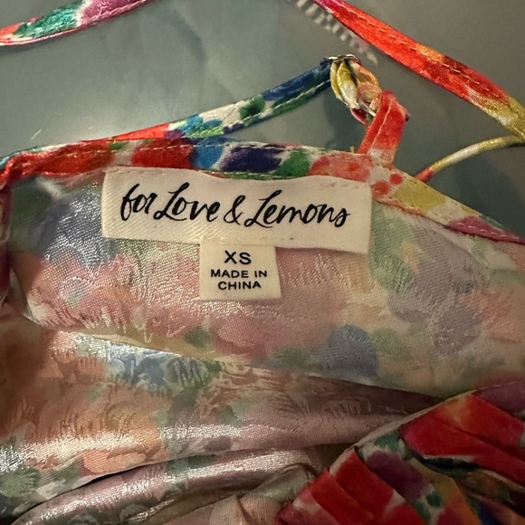 For Love And Lemons Multicolor Floral Dress - Picture 6 of 7